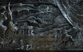 Барельеф фэнтези