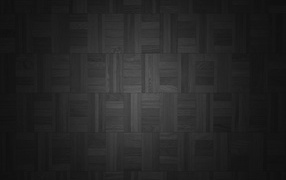 Черный паркет