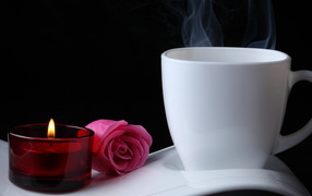 Coffee with romantic
