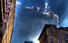 Контрастное небо