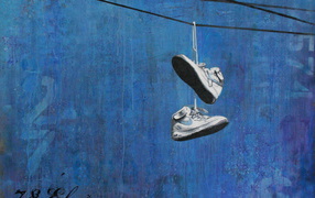 Сушка кроссовок