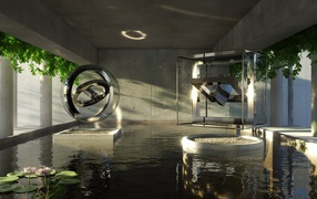 Затопленная комната