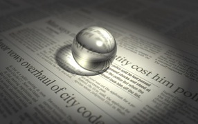 Стеклянный шар