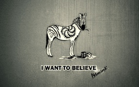 I want to believe