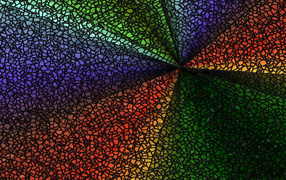 Радужная мозаика