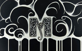 Буква М Графика