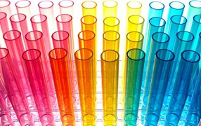 Multicolored tubes