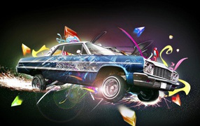 Старое авто, тюнинг
