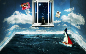 Море в комнате