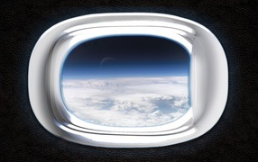 Небо из иллюминатора