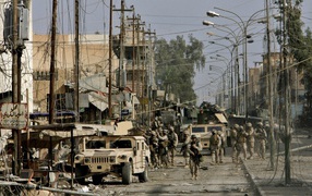 The war in Iraq Baghdad