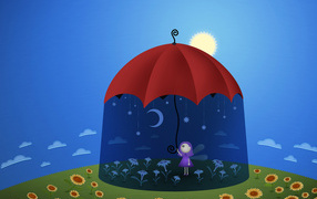 Ночь под зонтом