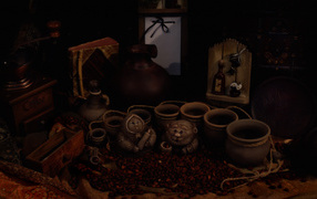 Глиняные горшки