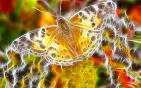 Сказочная бабочка