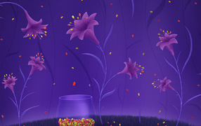 Цветы конфеты