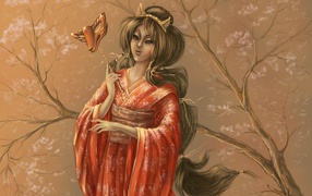 Японская красавица