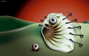 Слетевшее с катушек насекомое