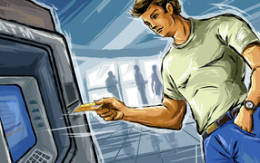 Возле Банкомата