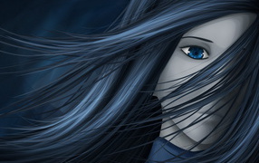 Голубоглазая девица