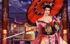 Девушка с мечом