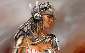 Девушка в доспехах