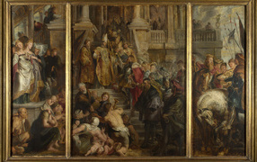 Картина из трех частей