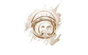 Portrait of Yuri Gagarin