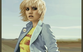 Девочка с открытки