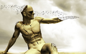 Человек из песка