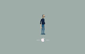 Steve Jobs Pixelated