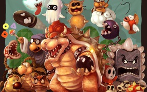 Враги Супер Марио