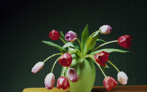 Нарисованные цветы