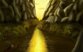 Речной пароход