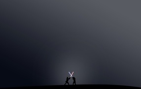 Битва джедая и ситха