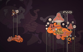 Прикольные грибы