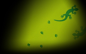Зеленые ящерицы