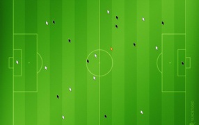 Поле Всемирного Чемпионата по футболу