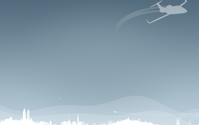 Полет над городом