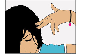 Эмо прическа