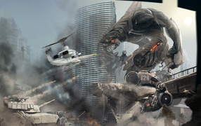 Нападение робота