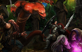 Битва с рептилией