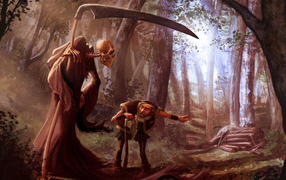 Смерть и нищий