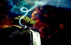 Фантастический водопад