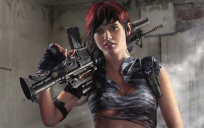 Красавица с автоматом