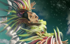 Летящая в облаках