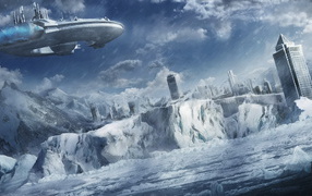 Замерзший город