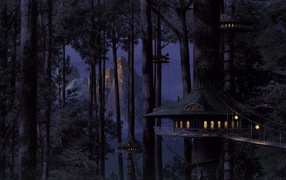 Дома лесных эльфов