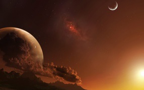 Закат на Пандоруме