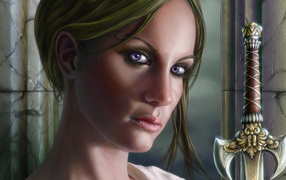 Женщина с мечом