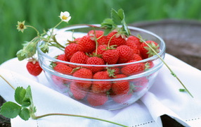 Чашка сладкой ягоды